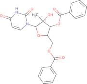 ((2R,3R,4S,5R)-3-(Benzoyloxy)-5-(2,4-dioxo-3,4-dihydropyrimidin-1(2H)-yl)-4-hydroxy-4-methyltetrahydrofuran-2-yl)methyl benzoate