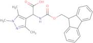 2-{[(9H-Fluoren-9-ylmethoxy)carbonyl]amino}-2-(trimethyl-1H-pyrazol-4-yl)acetic acid