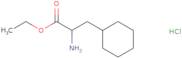 Ethyl (2S)-2-amino-3-cyclohexylpropanoate hydrochloride
