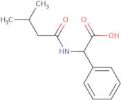 2-(3-Methylbutanamido)-2-phenylacetic acid