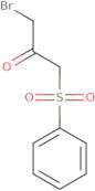 1-(Benzenesulfonyl)-3-bromopropan-2-one