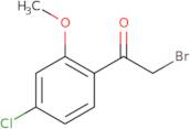 2-Bromo-1-(4-chloro-2-methoxyphenyl)ethanone