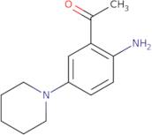 1-[2-Amino-5-(piperidin-1-yl)phenyl]ethan-1-one