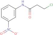 3-Chloro-N-(3-nitrophenyl)propanamide