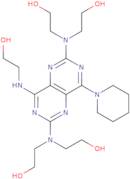 2,2',2'',2'''-[[4-[(2-Hydroxyethyl)amino]-8-(1-piperidinyl)pyrimido[5,4-d]pyrimidine-2,6-diyl]dinitrilo]tetrakisethanol(dipyridamole impurity)