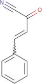 (3E)-2-Oxo-4-phenylbut-3-enenitrile