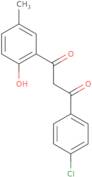 1-(2-Hydroxy-5-methylphenyl)-3-(4-chlorophenyl)-1,3-propanedione