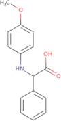 2-((4-Methoxyphenyl)amino)-2-phenylacetic acid