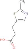 3-(2-Methyl-1,3-thiazol-5-yl)propanoic acid