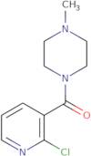 (2-Chloro-3-pyridinyl)(4-methyl-1-piperazinyl)-methanone