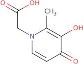 2-(3-Hydroxy-2-methyl-4-oxo-1,4-dihydropyridin-1-yl)acetic acid