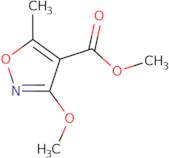 Methyl 3-methoxy-5-methyl-1,2-oxazole-4-carboxylate