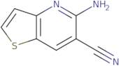 5-Aminothieno[3,2-b]pyridine-6-carbonitrile