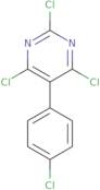 2,4,6-Trichloro-5-(4-chlorophenyl)pyrimidine