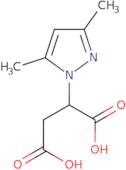 2-(3,5-Dimethyl-1H-pyrazol-1-yl)butanedioic acid