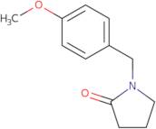 1-[(4-Methoxyphenyl)methyl]pyrrolidin-2-one