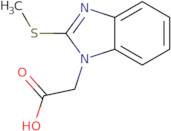 [2-(Methylthio)-1H-benzimidazol-1-yl]acetic acid