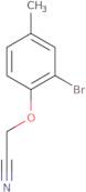 (2-Bromo-4-methylphenoxy)acetonitrile