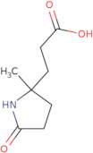 3-(2-Methyl-5-oxopyrrolidin-2-yl)propanoic acid