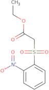 Ethyl 2-(2-nitrophenyl)sulfonylacetate