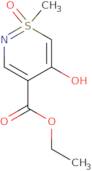 Ethyl 5-hydroxy-1-methyl-1-oxo-1,2-thiazine-4-carboxylate