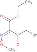 Ethyl 4-bromo-2-(methoxyimino)-3-oxobutyrate