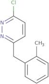 3-Chloro-6-(2-methylbenzyl)pyridazine