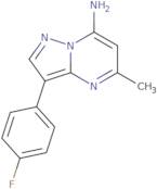 3-(4-Fluorophenyl)-5-methylpyrazolo[1,5-a]pyrimidin-7-amine