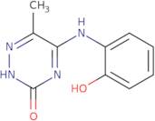 5-[(2-Hydroxyphenyl)amino]-6-methyl-1,2,4-triazin-3(2H)-one