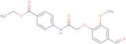 Ethyl 4-([(4-formyl-2-methoxyphenoxy)acetyl]amino)benzoate