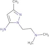 2-(2-Dimethylaminoethyl)-5-methyl-2H-pyrazole-3-ylamine