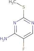 5-Fluoro-2-(methylsulfanyl)pyrimidin-4-amine