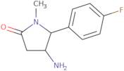 4-Amino-5-(4-fluorophenyl)-1-methylpyrrolidin-2-one