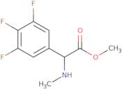 Methyl 2-(methylamino)-2-(3,4,5-trifluorophenyl)acetate