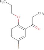 1-(5-Fluoro-2-propoxyphenyl)propan-1-one