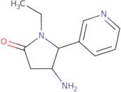 4-Amino-1-ethyl-5-(pyridin-3-yl)pyrrolidin-2-one