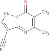 7-Hydroxy-5,6-dimethylpyrazolo[1,5-a]pyrimidine-3-carbonitrile