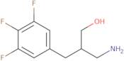 3-Amino-2-[(3,4,5-trifluorophenyl)methyl]propan-1-ol