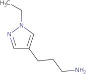 3-(1-Ethyl-1H-pyrazol-4-yl)propan-1-amine