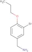 3-Bromo-4-propoxybenzylamine