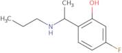 5-Fluoro-2-[1-(propylamino)ethyl]phenol