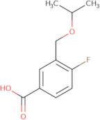 4-Fluoro-3-[(propan-2-yloxy)methyl]benzoic acid