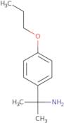2-(4-Propoxyphenyl)propan-2-amine