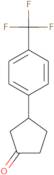3-[4-(Trifluoromethyl)phenyl]cyclopentan-1-one