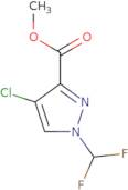 Methyl 4-chloro-1-(difluoromethyl)-1H-pyrazole-3-carboxylate