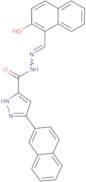 N'-[(2-Hydroxynaphthalen-1-yl)methylidene]-3-(naphthalen-2-yl)-1H-pyrazole-5-carbohydrazide