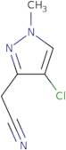 2-(4-Chloro-1-methyl-1H-pyrazol-3-yl)acetonitrile