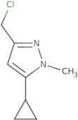 3-(Chloromethyl)-5-cyclopropyl-1-methyl-1H-pyrazole