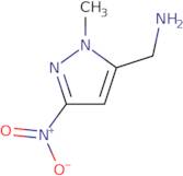 (1-Methyl-3-nitro-1H-pyrazol-5-yl)methanamine