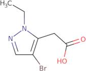 (4-Bromo-1-ethyl-1H-pyrazol-5-yl)acetic acid